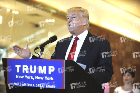 Donald Trump Pressekonferenz in New York