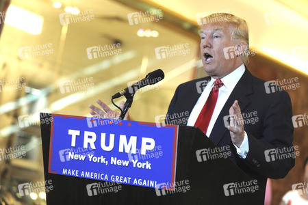 Donald Trump Pressekonferenz in New York