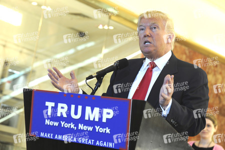 Donald Trump Pressekonferenz in New York