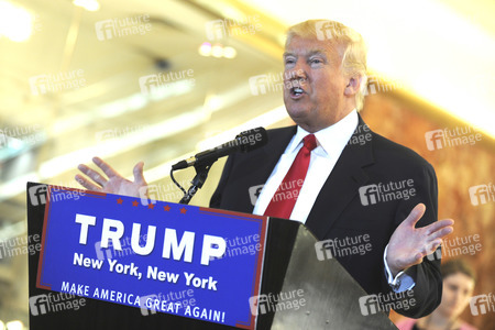 Donald Trump Pressekonferenz in New York