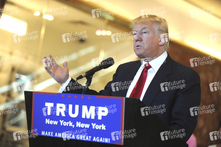 Donald Trump Pressekonferenz in New York