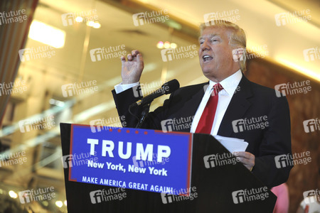 Donald Trump Pressekonferenz in New York