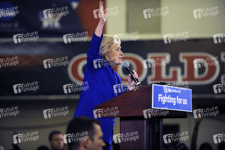 Wahlkampfrede von Hillary Clinton  in Newark