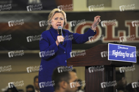 Wahlkampfrede von Hillary Clinton  in Newark