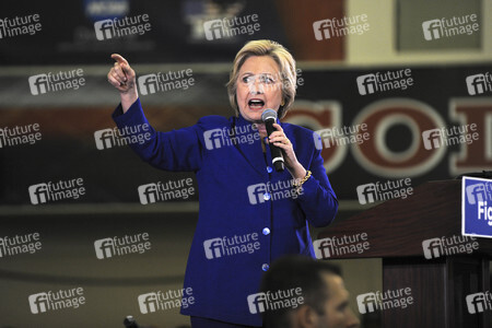 Wahlkampfrede von Hillary Clinton  in Newark