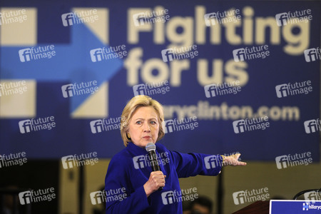 Wahlkampfrede von Hillary Clinton  in Newark