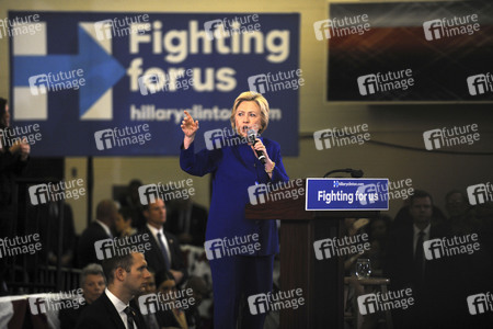 Wahlkampfrede von Hillary Clinton  in Newark