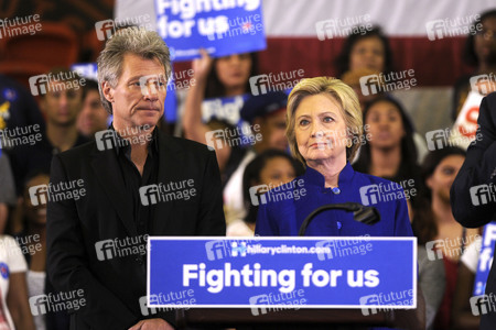 Wahlkampfrede von Hillary Clinton  in Newark