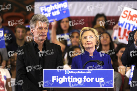 Wahlkampfrede von Hillary Clinton  in Newark
