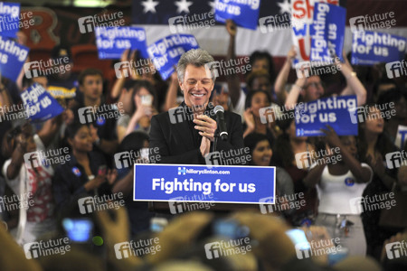 Wahlkampfrede von Hillary Clinton  in Newark
