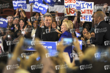 Wahlkampfrede von Hillary Clinton  in Newark
