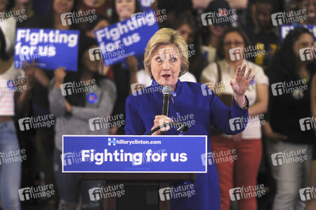 Wahlkampfrede von Hillary Clinton  in Newark