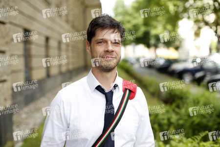Stephen Dürr vor dem Arbeitsgericht in Köln