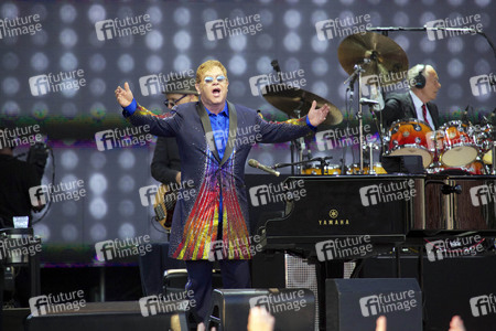Konzert von Elton John in Uelzen