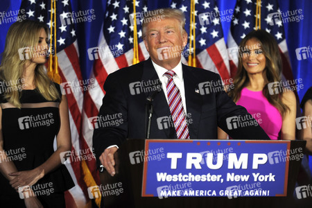 Wahlkampfrede von Donald Trump in Briarcliff Manor