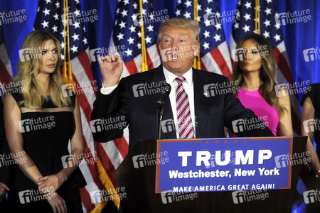 Wahlkampfrede von Donald Trump in Briarcliff Manor