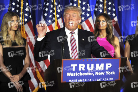 Wahlkampfrede von Donald Trump in Briarcliff Manor