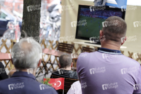 UEFA-Fußball-Europameisterschaft 2016 Spiel Türkei gegen Kroation in Berlin