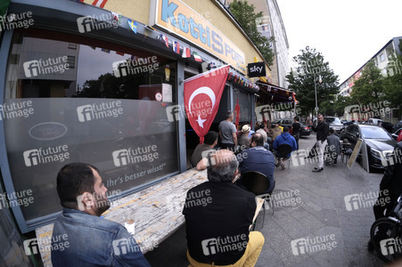 UEFA-Fußball-Europameisterschaft 2016 Spiel Türkei gegen Kroation in Berlin