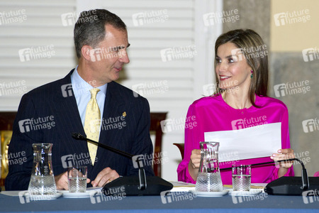 Treffen der Prinzessin-von-Asturien-Stiftung in Madrid