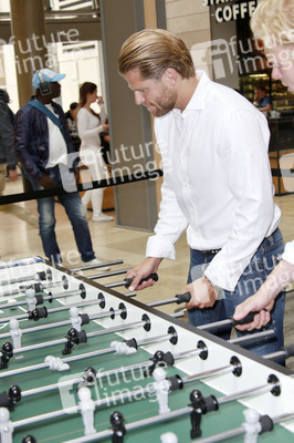 Kickern mit Paul Janke zur Fussball-EM in Hamburg