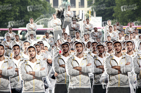 Fototermin mit 200 Wladimir Klitschkos in Berlin