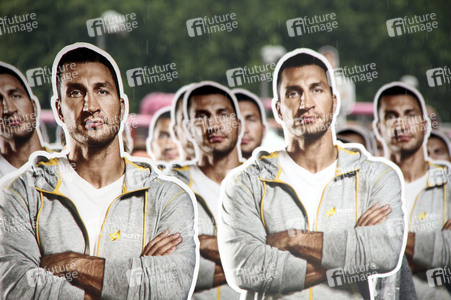Fototermin mit 200 Wladimir Klitschkos in Berlin