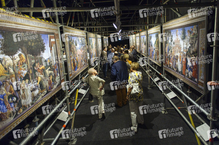 Ausstellungseröffnung 'Der andere Blick - Michelangelos Fresken in der Sixtinischen Kapelle' in Köln