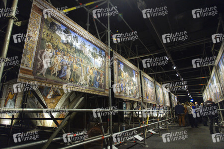 Ausstellungseröffnung 'Der andere Blick - Michelangelos Fresken in der Sixtinischen Kapelle' in Köln