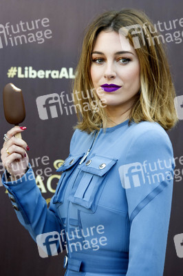 Magnum icecream promotional event with Spanish actress Blanca Su