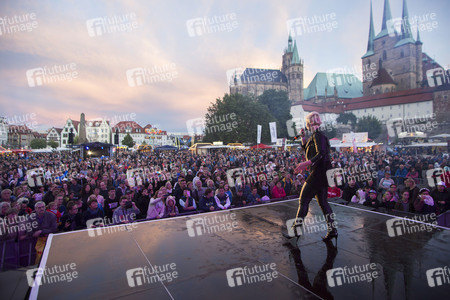 Elaiza auf dem Krämerbrückenfest in Erfurt