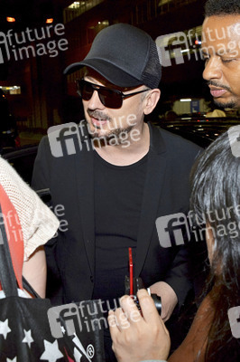 Ankunft von Boy George in Japan