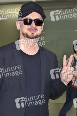 Ankunft von Boy George in Japan