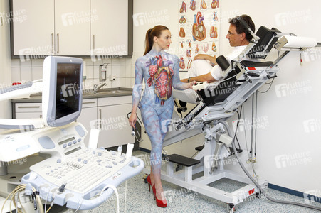 WORKING ART: Kardiologe / Cardiologist Bodypainting