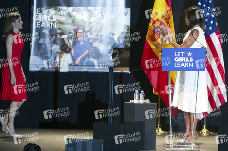 Präsentation der 'Let Girls Learn' Initiative in Madrid