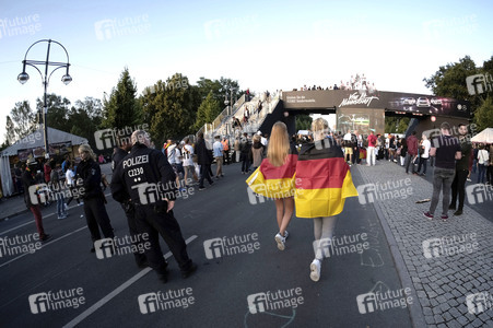 UEFA-Fußball-Europameisterschaft 2016 Spiel Deutschland gegen Italien
