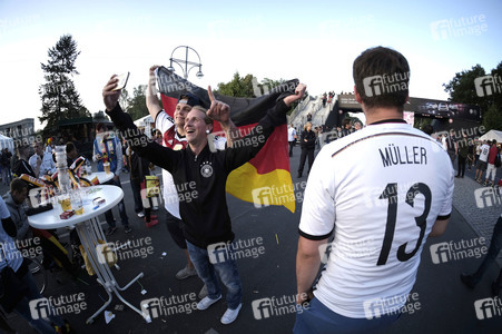 UEFA-Fußball-Europameisterschaft 2016 Spiel Deutschland gegen Italien