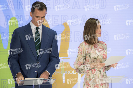 Royals zu Besuch beim Stromerzeuger Iberdrola in Madrid