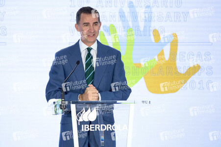 Royals zu Besuch beim Stromerzeuger Iberdrola in Madrid