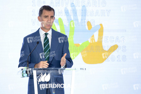 Royals zu Besuch beim Stromerzeuger Iberdrola in Madrid