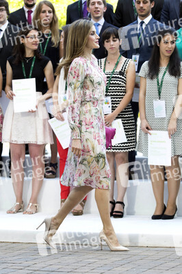 Royals zu Besuch beim Stromerzeuger Iberdrola in Madrid