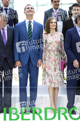 Royals zu Besuch beim Stromerzeuger Iberdrola in Madrid
