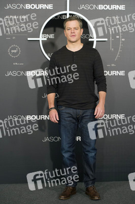 Photocall 'Jason Bourne' in Madrid