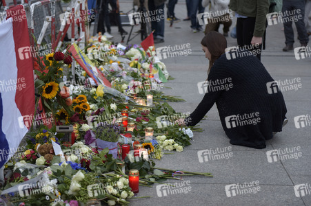Gedenken an die Opfer des Anschlags von Nizza in Berlin