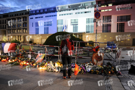 Gedenken an die Opfer des Anschlags von Nizza in Berlin