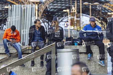 Sicherheitsmaßnahmen am Hauptbahnhof in Köln