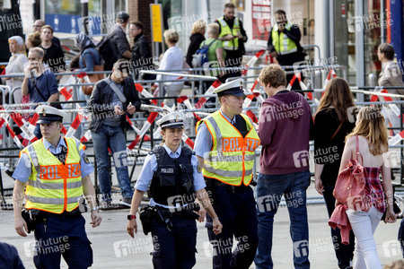 Sicherheitsmaßnahmen am Hauptbahnhof in Köln