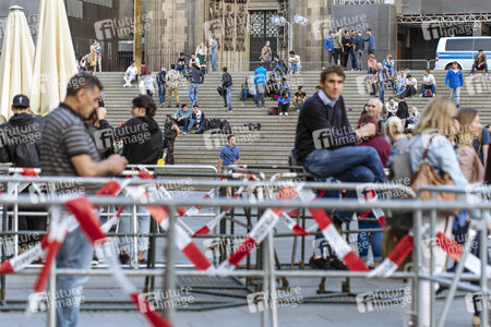 Sicherheitsmaßnahmen am Hauptbahnhof in Köln