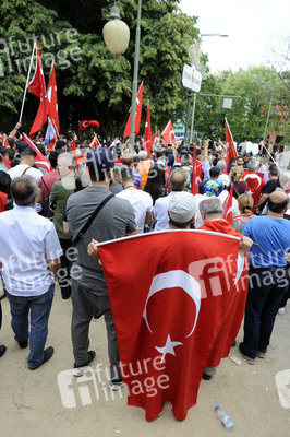 Protest gegen versuchten Militärputsch in der Türkei
