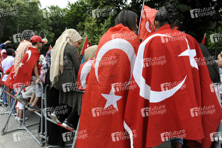 Protest gegen versuchten Militärputsch in der Türkei
